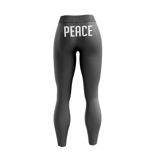 LEGGINGS PEACE WHITE